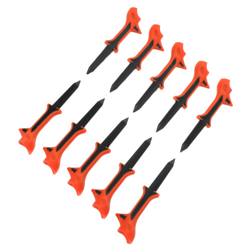 50Pcs Plastic Tees for Indoor Outdoor Golf Training