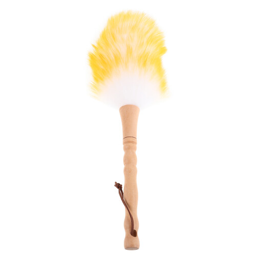 4Pcs Reusable Wool Duster Brushes with Wood Handle for Chinese Zither