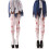 3Pcs White Halloween Blood Socks Prop Comfortable Masquerade Socks 1