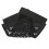 4Pcs Universal Car Trunk Organizer Black Oxford Cloth Double Layer Net 1