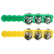 8Pcs Colorful Plastic Hand Bells Musical Instruments for Children Play