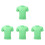 4St Polyester T-Shirt Casual Hals Ademend 4