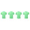 4St Polyester T-Shirt Casual Hals Ademend 6