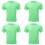 4St Polyester T-Shirt Casual Hals Ademend 7