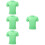 4St Polyester T-Shirt Casual Hals Ademend 9