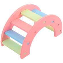2Pcs Safe PVC Hamster Bridge Platform Plastic Ladder for Small Pets