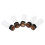 10Pcs White Screw-on Cue Tips for Pool Cue Stick Billiard Replacement 1