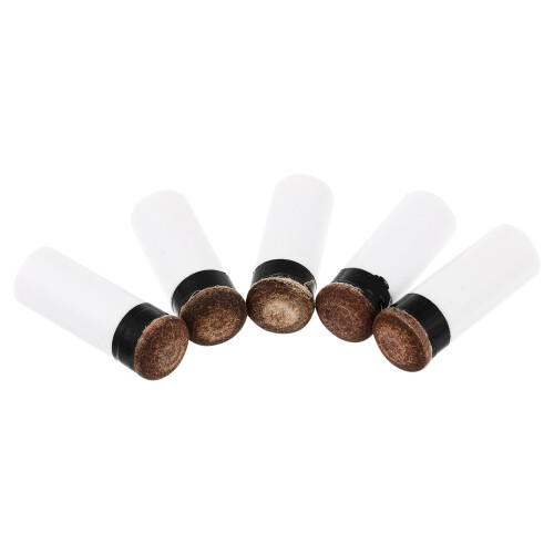 10Pcs White Screw-on Cue Tips for Pool Cue Stick Billiard Replacement