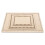 9Stk Holz Korbboden Khaki Handarbeit DIY Flechtbasis 2