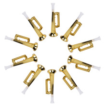 30Stk Leichte Goldene Kinder Trompete Trompete ABS