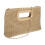2St Modieuze Beige Handtas Met Geweven Polyester En Opbergruimte 1