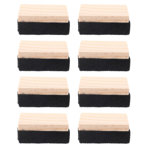 32Pièces Feutre Bois Portable Multifonction Pour Noir