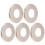 25Pièces Cache-Tuyaux Ppr Décoration Murale Escutcheon Polyvalent 1