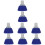 8Stk Skates Zehenstopper Stopper 4