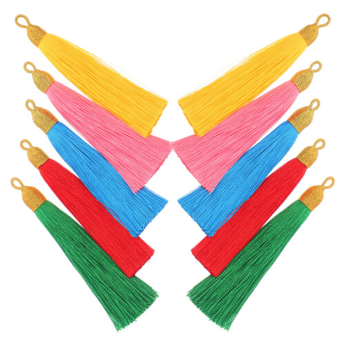 40Pièces Pompons Polyester Colorés Accessoires DIY Ornements