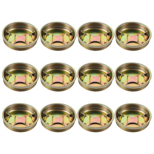 48Pcs Iron Wire Drum Bung Covers Golden for Secure Drum Sealing