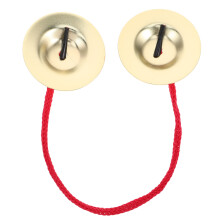 5Pièces Ensemble Cymbales Dorées Métal Jouet Percussion Pour Enfants