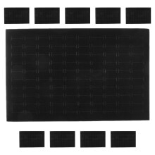 20Pièces Mousse Noire Protège Bijoux Anneaux Boucles Maison