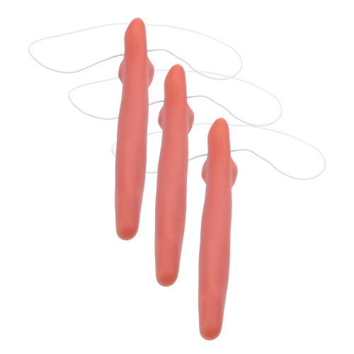12Pièces Nez Décoratif Cosplay Réutilisable Marron Clair Pour Soirée