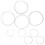 55Pcs Silver String Oud Kit Nylon Copper Acoustic Performance Upgrade 1