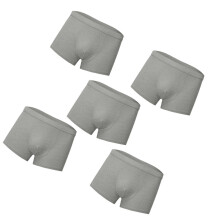 Ondergoed Katoen Ademend Stretch Grijs Boxershort