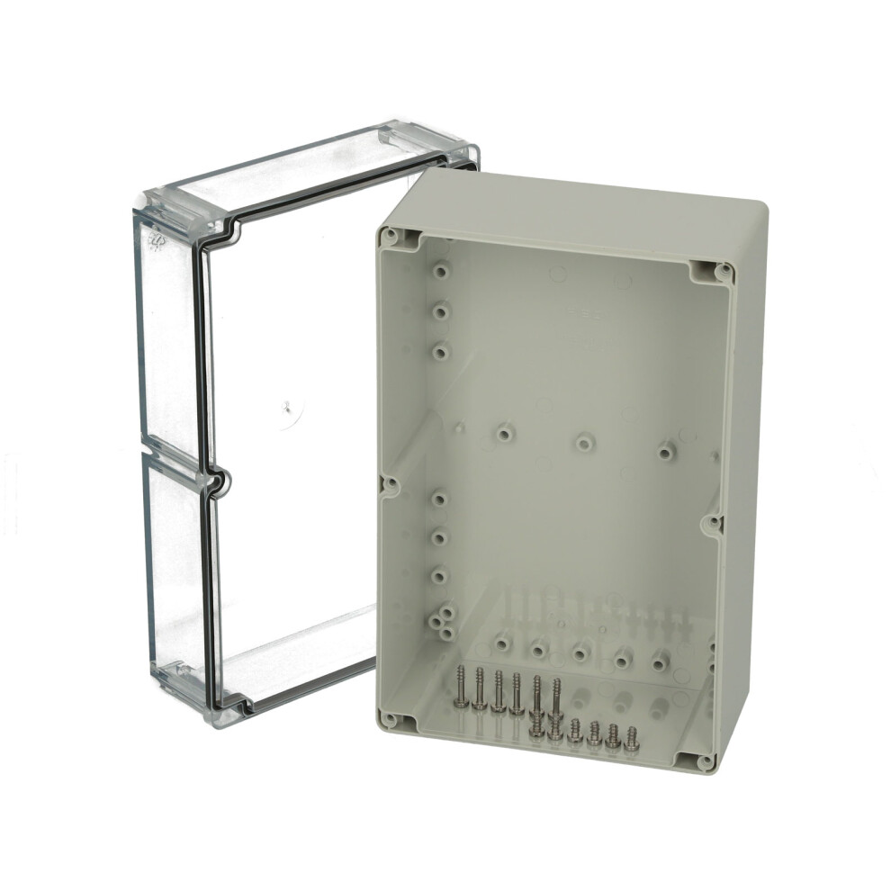 Fibox Pct 162513 Enclosure Pct Enclosure Pc Clear Transparent Cover 16X25x13cm 6418074003812