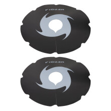 4Pièces Capuchons De PVC Noir Protection Durable