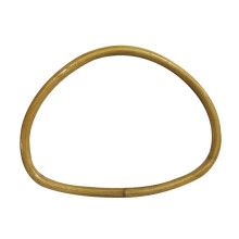 12Pièces Poignées Demi-Cercles Bambou Pour Sacs