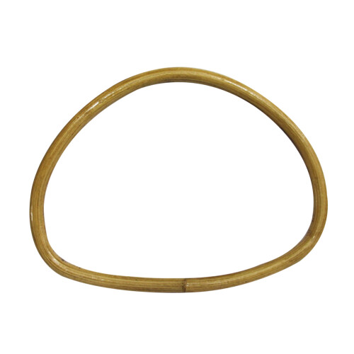 12Pièces Poignées Demi-Cercles Bambou Pour Sacs