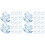 96Stk Acryl Schaukelpferd Deko Babyshower Schmuck 3