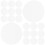 150Pcs Versatile Clear Acrylic Round Discs for Crafting and Decorating 1