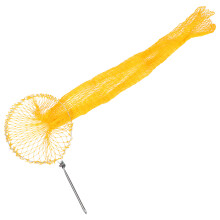 3Pcs Thickened Orange Fishing Net with Ground Insert for