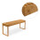 Banc en bambou 8