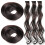 25Stk Langes Braunes Welliges Clip in Haar Extensions 1