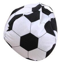 2Stk Kawaii Plüsch Sitzsack Organizer Für Spielzeug, Fußball-