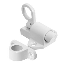 3Pcs White Aluminum Alloy Cabinet Door Latch Attic Hatch Bolt Buckle
