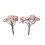 20Pcs Pink Simulation Tree Mini Trees for Terrarium Garden Decorations 1