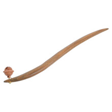 5Pcs Handmade Wooden Hair Stick for Updo Buns Vintage Chinese Hairpins