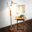 Lampadaire Art Nouveau Design Laiton 2
