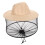 2Pcs Multi-Use Beekeeping Hat with Sun Shield Wide Brim and Mesh Veil 1