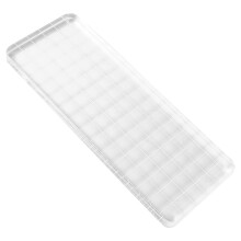 2Pcs Thick Transparent Acrylic Stamping Blocks for Precise DIY Seals