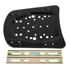 2Sets Heavy Duty Steel Rear Rack Motorcycle Luggage Holder Multi-Color