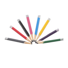 24Pcs Mini Wooden School Pencil Sets Creative Home Office Decor