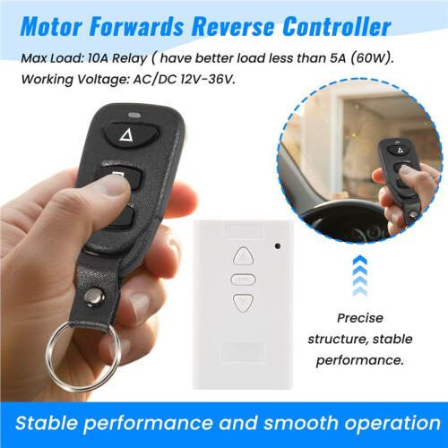 AC/ 12V 24V 36V Motor Controller Electric Linear Actuator Motor Remote Control  Forwards Reverse  Down Stop 1