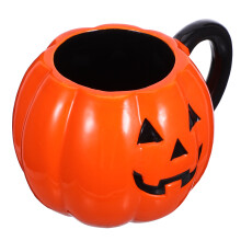 2Stk Halloween Keramikbecher, Kürbis Form, Ideal Für Party Und Tee