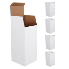 10Pcs White Heavy Duty Corrugated Boxes for Mailing