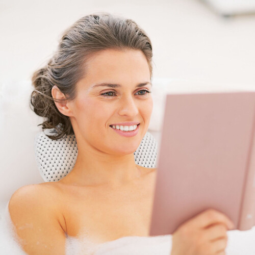 Coussin de nuque Baignoire Blanc 1