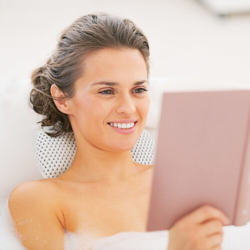 Coussin de nuque Baignoire Blanc 2