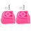 8Stk Kinder Rollbremsen Pink Schnell-Bremssystem Skate 1