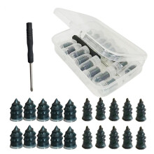 Tornillos para Neumáticos Motocicleta, Clavos Goma, Kit Herramientas para Reparación Neumáticos Coche, Kit Mantenimiento para Reparación Rápida